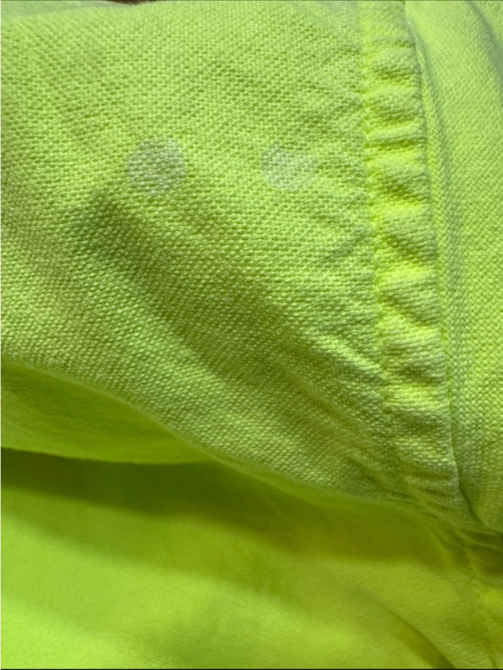 Ralph Lauren Neon Yellow-Green Custom Fit Button Down Shirt Women's Size XL - Picture 15 of 16